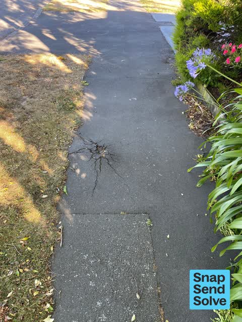 Pavement - Damaged, a report photo
