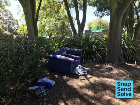 Dumped Rubbish, a report photo