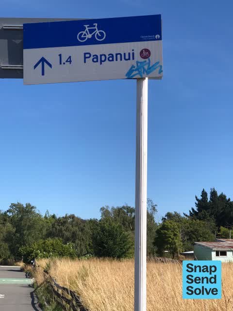 Graffiti, a report photo
