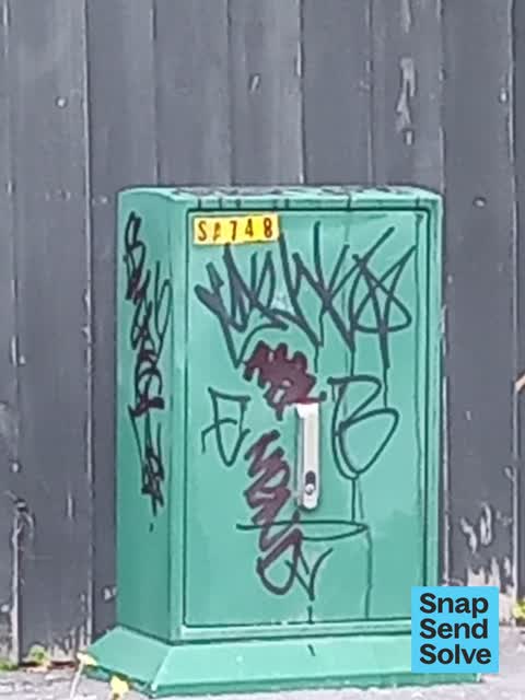 Graffiti, a report photo