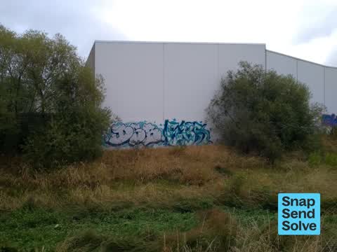 Graffiti, a report photo