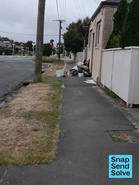 Dumped Rubbish, a report photo