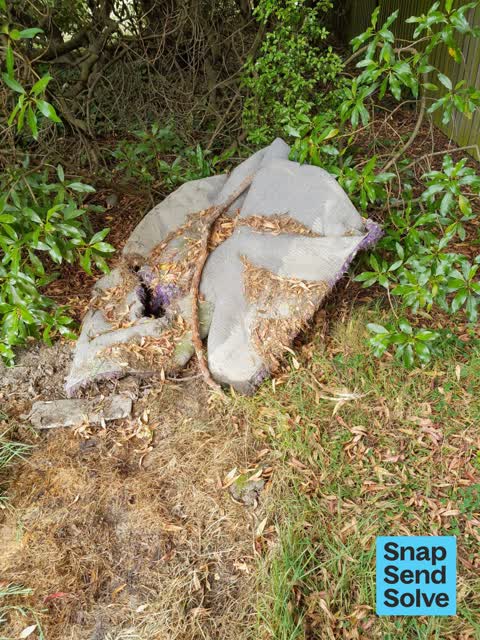 Dumped Rubbish, a report photo
