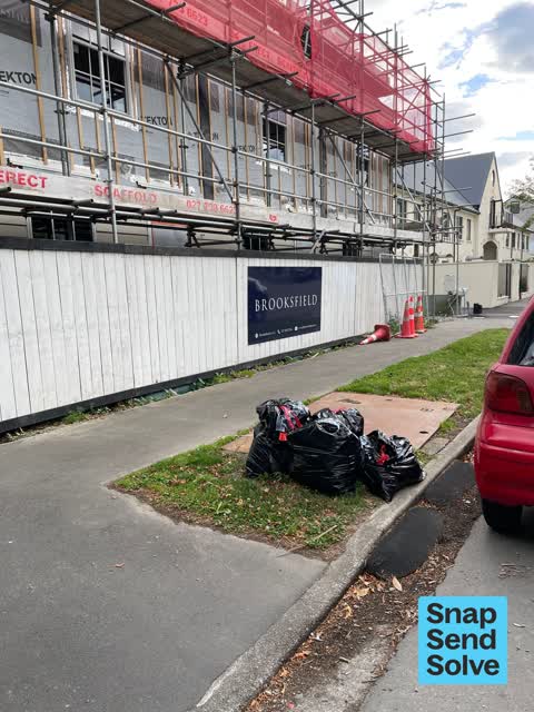 Dumped Rubbish, a report photo
