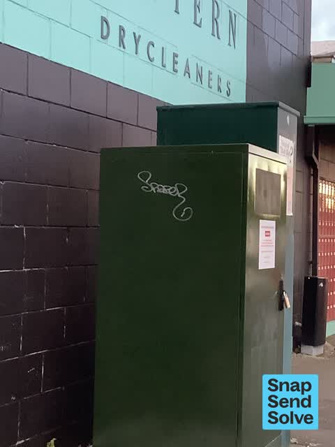 Graffiti — a report photo