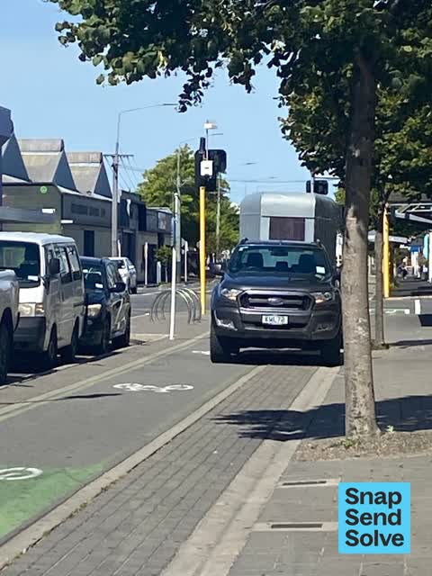 Hazard, vehicle, a report photo