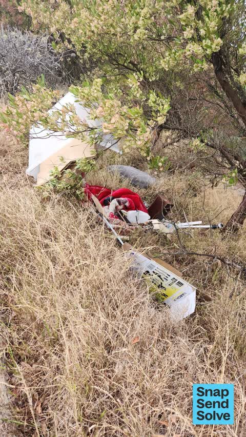 Dumped Rubbish, a report photo