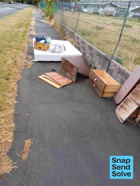Dumped Rubbish — a report photo