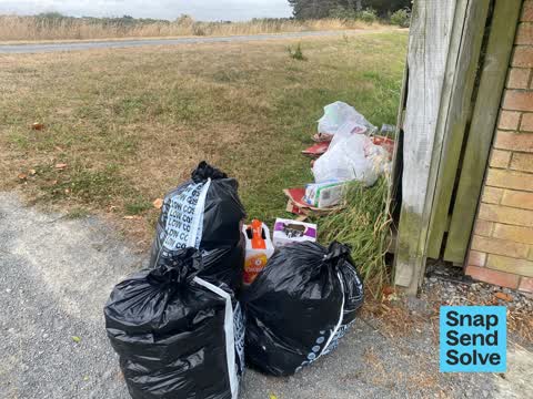 Dumped Rubbish, a report photo