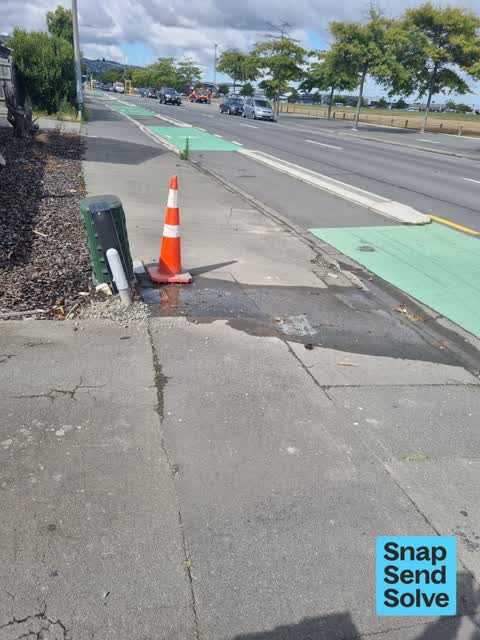 Water Leak, a report photo