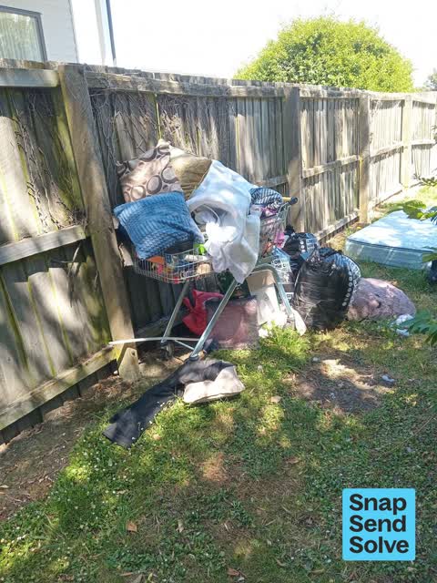 Dumped Rubbish, a report photo