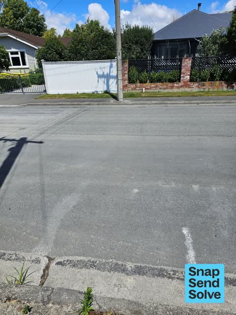 Damaged Road, a report photo