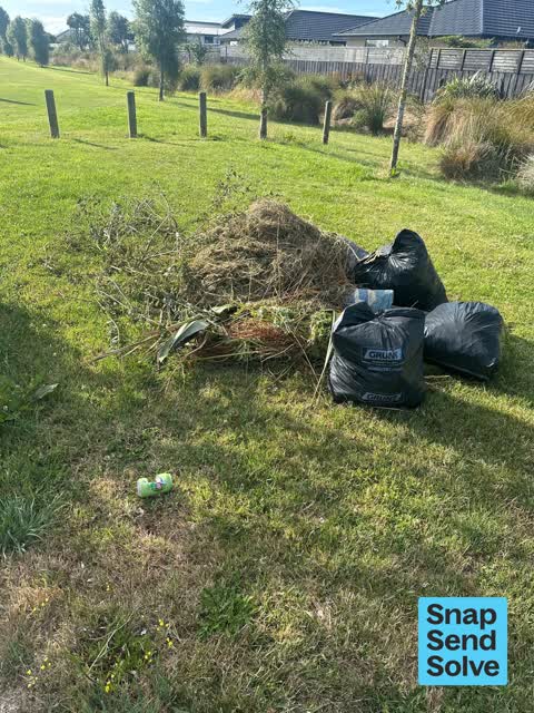 Dumped Rubbish, a report photo