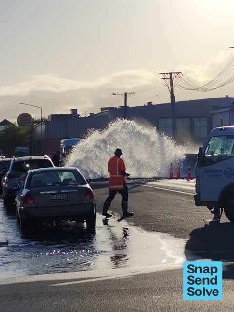 Water Leak — a report photo