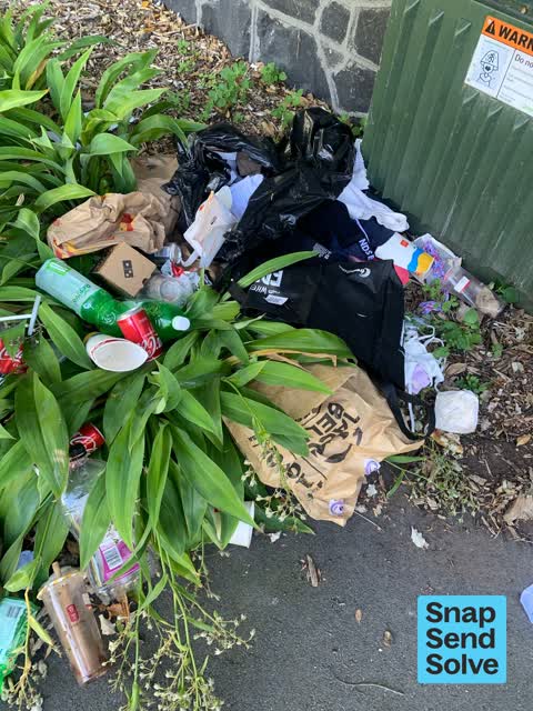 Dumped Rubbish — a report photo