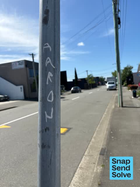 Graffiti, a report photo