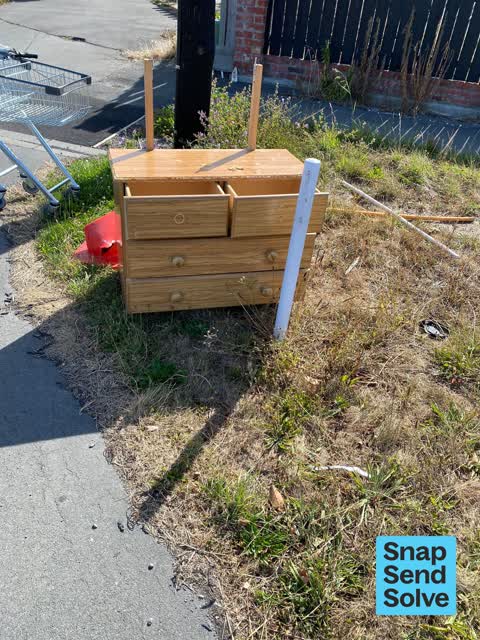 Dumped Rubbish — a report photo