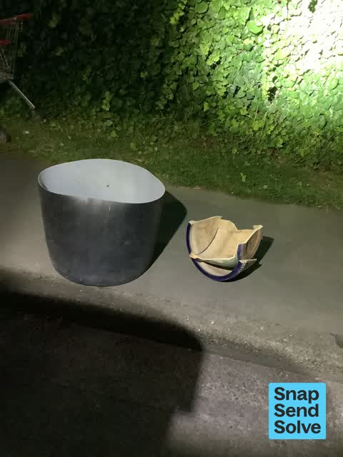 Dumped Rubbish, a report photo