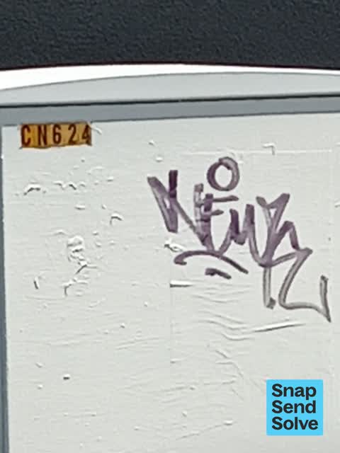 Graffiti, a report photo