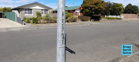 Graffiti, a report photo