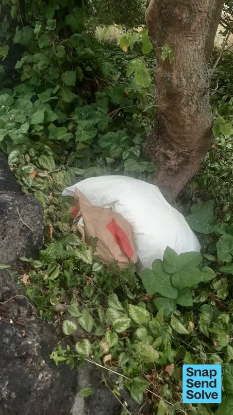 Dumped Rubbish, a report photo