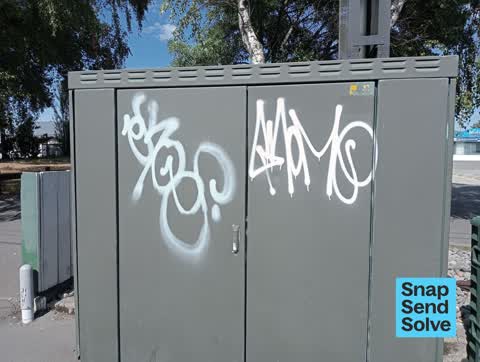 Graffiti, a report photo