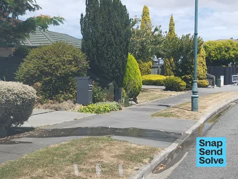 Water Leak, a report photo