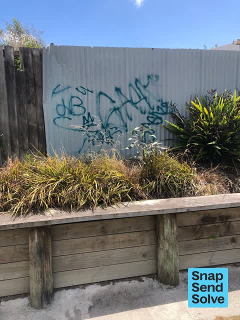 Graffiti, a report photo