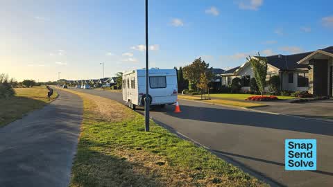 Hazard, vehicle, a report photo