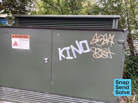 Graffiti, a report photo