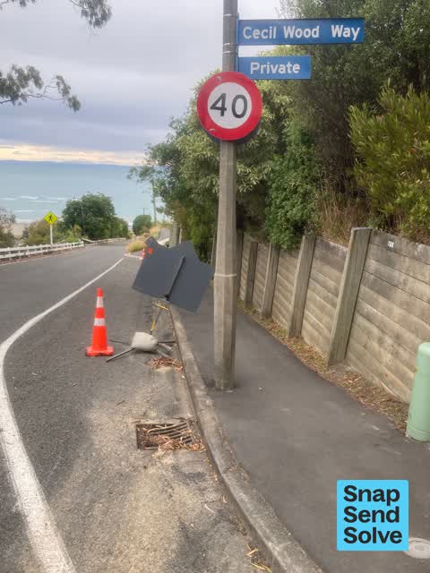 Street Gutters / Storm Water, a report photo