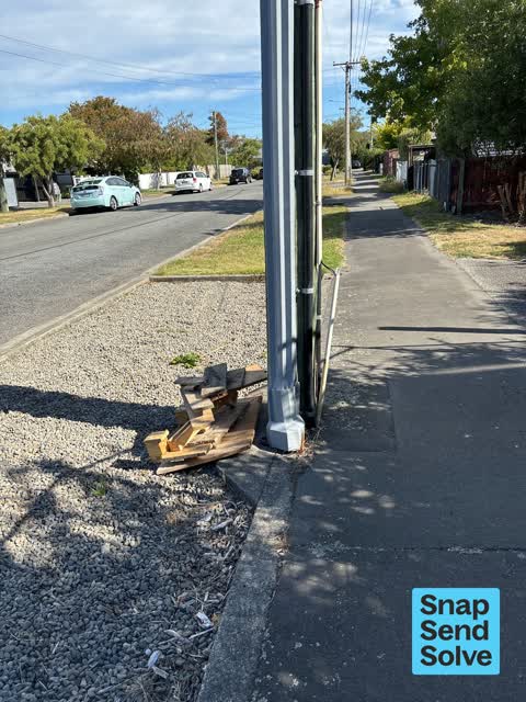 Dumped Rubbish, a report photo