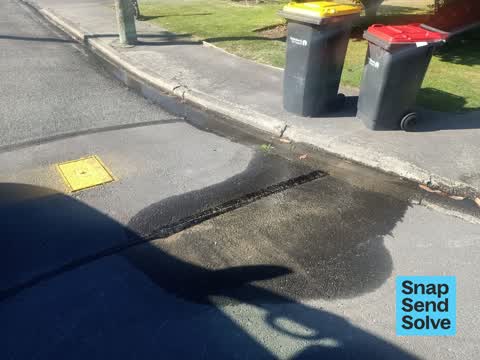 Water Leak, a report photo