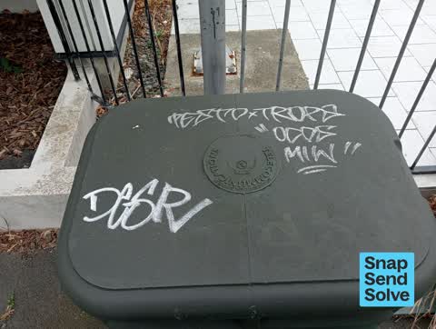 Graffiti, a report photo