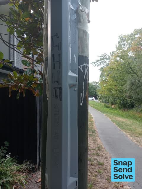 Graffiti, a report photo