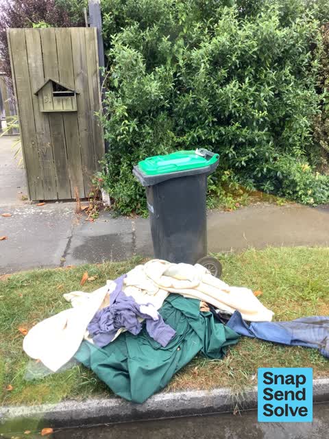 Dumped Rubbish — a report photo