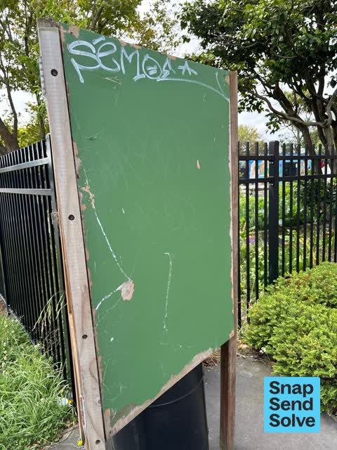 Graffiti, a report photo