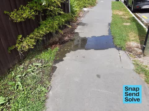 Water Leak, a report photo