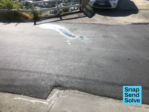 Damaged Road, a report photo