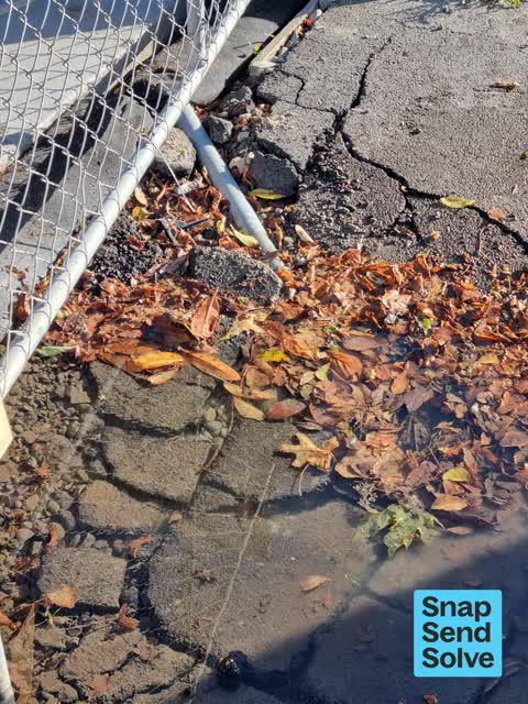 Water Leak, a report photo