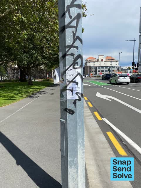 Graffiti, a report photo