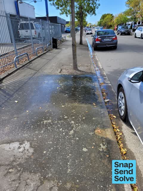Water Leak, a report photo