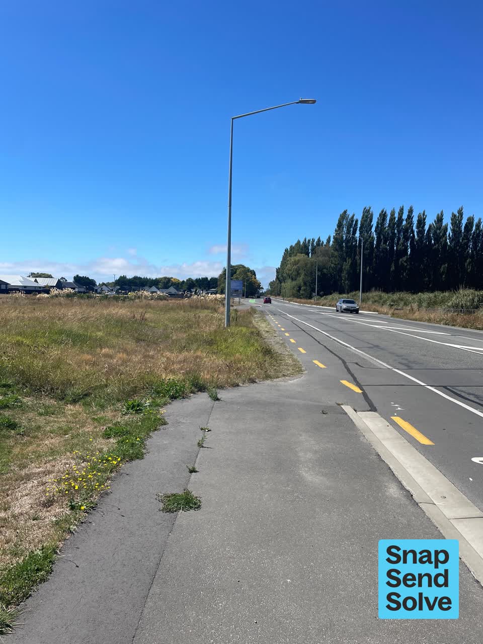 The photograph attached to this general request report