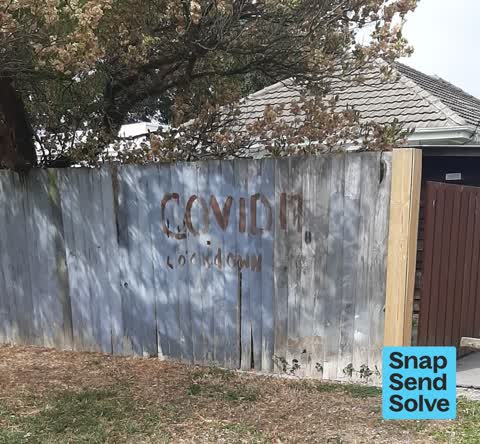 Graffiti, a report photo