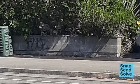 Graffiti, a report photo