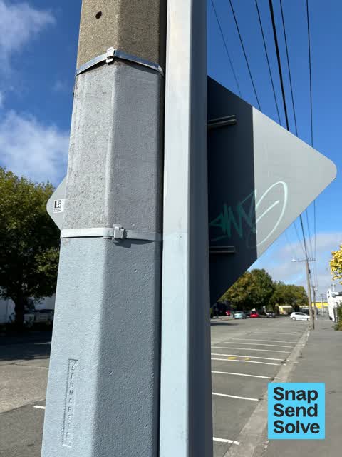 Graffiti, a report photo