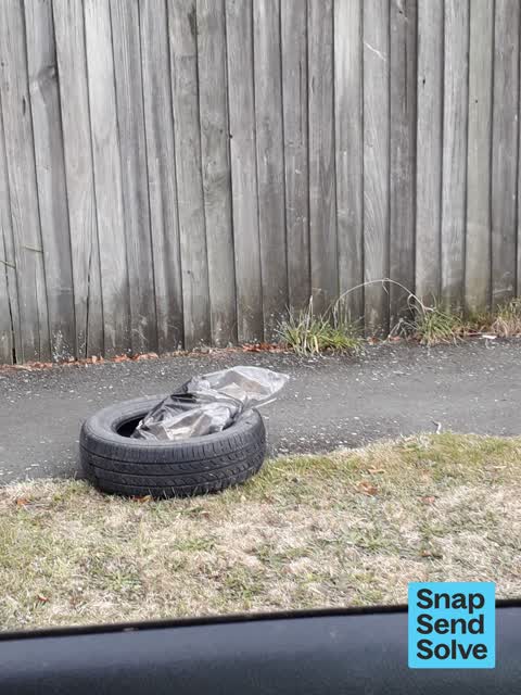 Dumped Rubbish — a report photo
