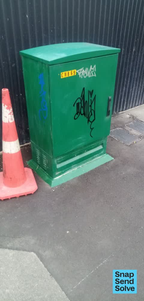 Graffiti, a report photo