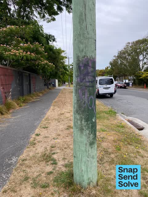 Graffiti, a report photo