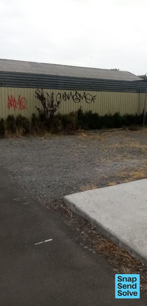 Graffiti, a report photo